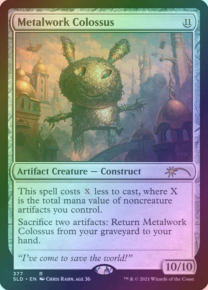 Metalwork Colossus (SLD) (377) / Foil
