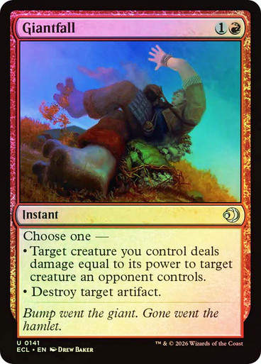 Giantfall (ECL) (141) / Foil