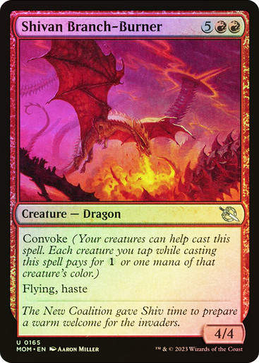 Shivan Branch-Burner (mom) / Foil