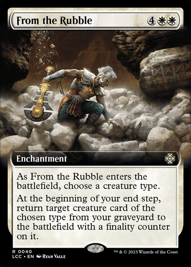From the Rubble (LCC) (40) / Extended Art