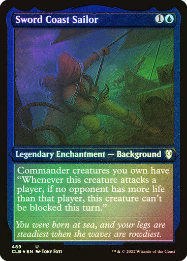 Sword Coast Sailor (CLB) / Foil-Etched