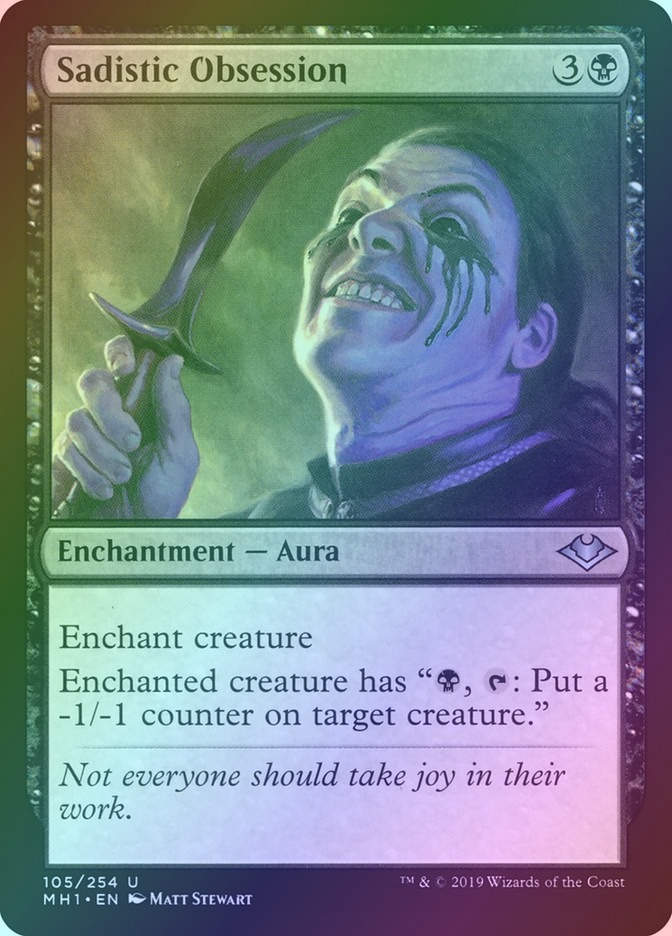 Sadistic Obsession (MH1) (105) / Foil