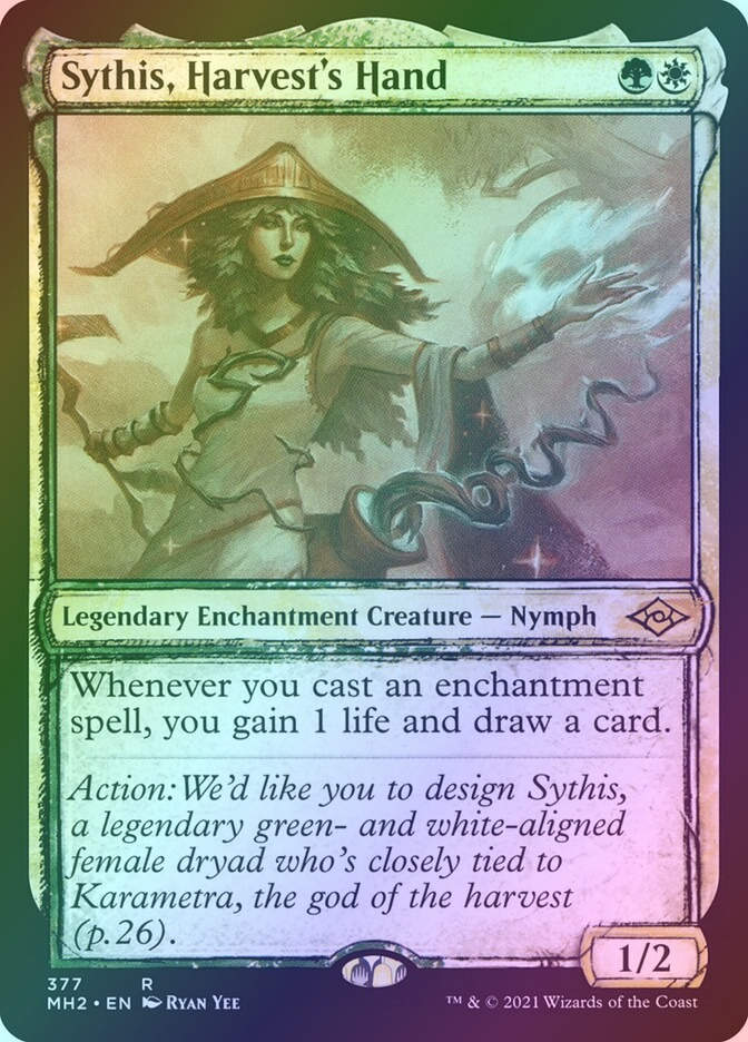 Sythis, Harvest's Hand (MH2) (377) / Showcase / Foil