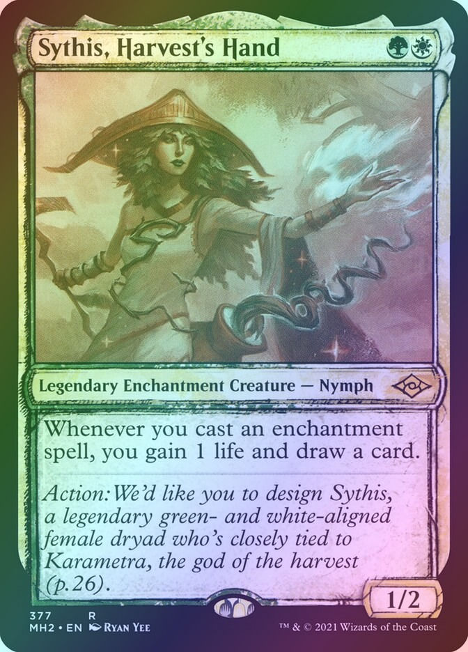 Sythis, Harvest's Hand (MH2) (377) / Showcase / Foil