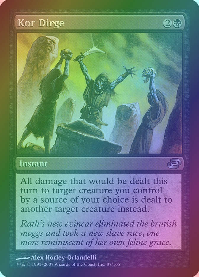 Kor Dirge (PLC) (87) / Foil