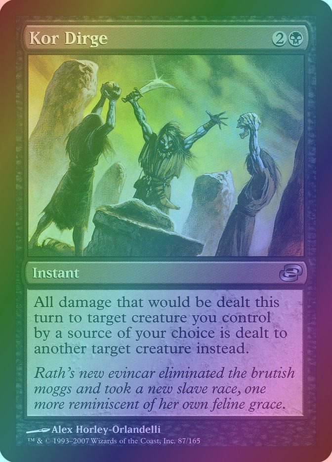 Kor Dirge (PLC) (87) / Foil