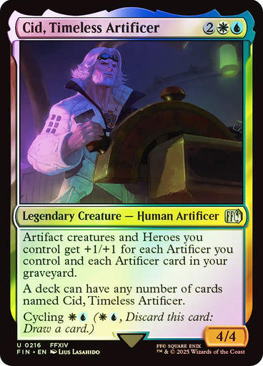 Cid, Timeless Artificer (FIN) (216) / Foil