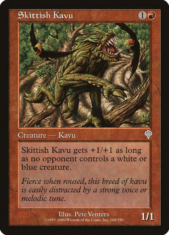 Skittish Kavu (INV) (168)