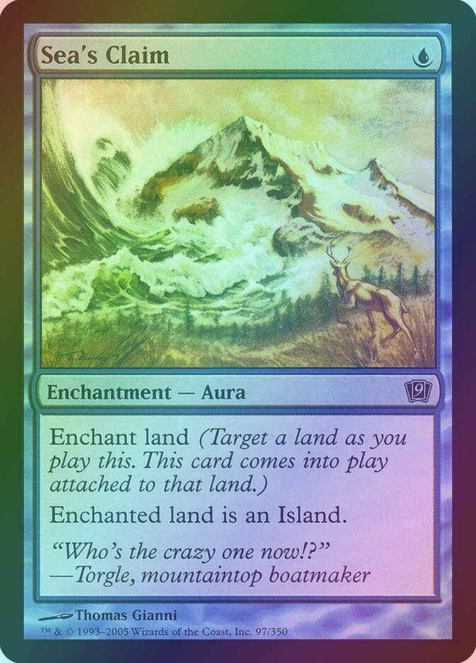 Sea's Claim (9ED) (97★) / Foil