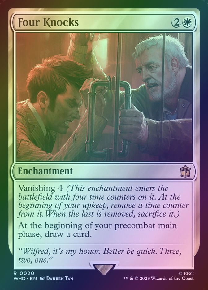 Four Knocks (WHO) (20) / Foil