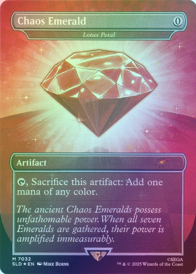 Lotus Petal (SLD) (7032) / Borderless / Foil