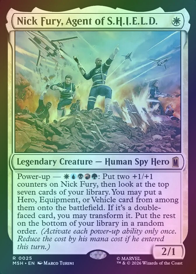 Nick Fury, Agent of S.H.I.E.L.D. (MSH) (25) / Foil