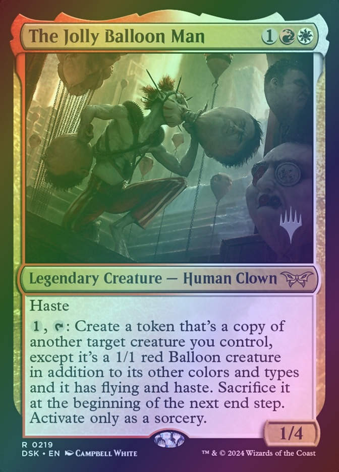 The Jolly Balloon Man (PDSK) (219p) / Foil