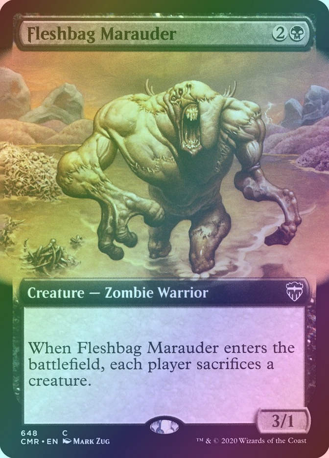 Fleshbag Marauder (CMR) (648) / Extended Art / Foil