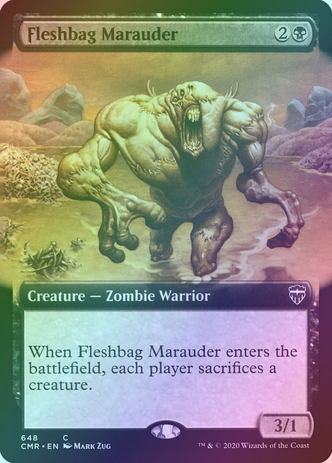 Fleshbag Marauder (CMR) (648) / Extended Art / Foil
