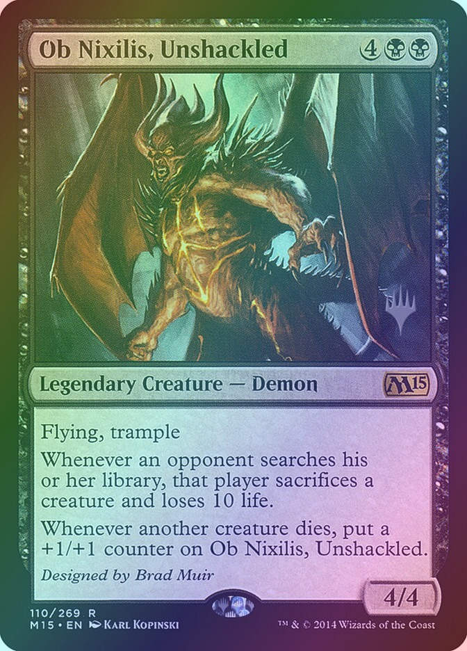 Ob Nixilis, Unshackled (PM15) (110p) / Foil