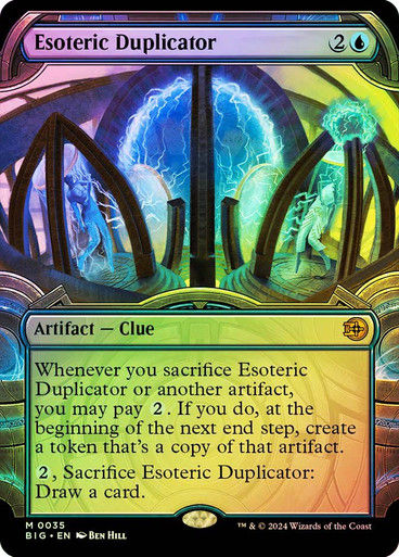 Esoteric Duplicator (BIG) (35) / Showcase / Foil
