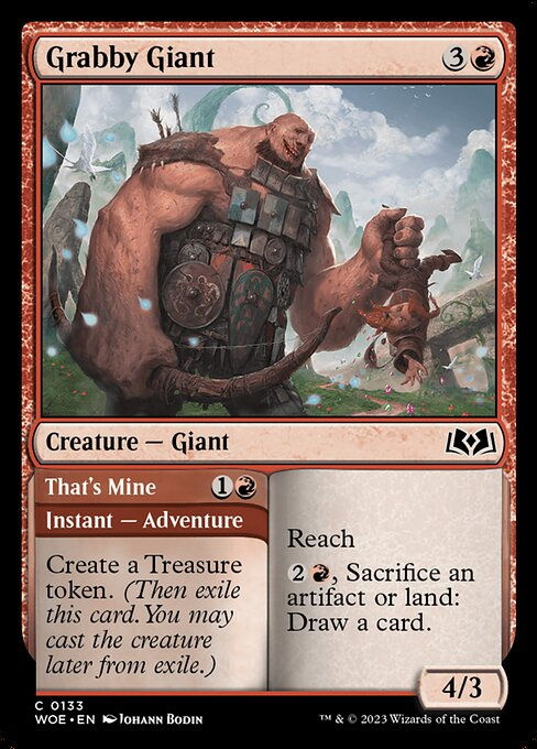 Grabby Giant // That's Mine (woe)