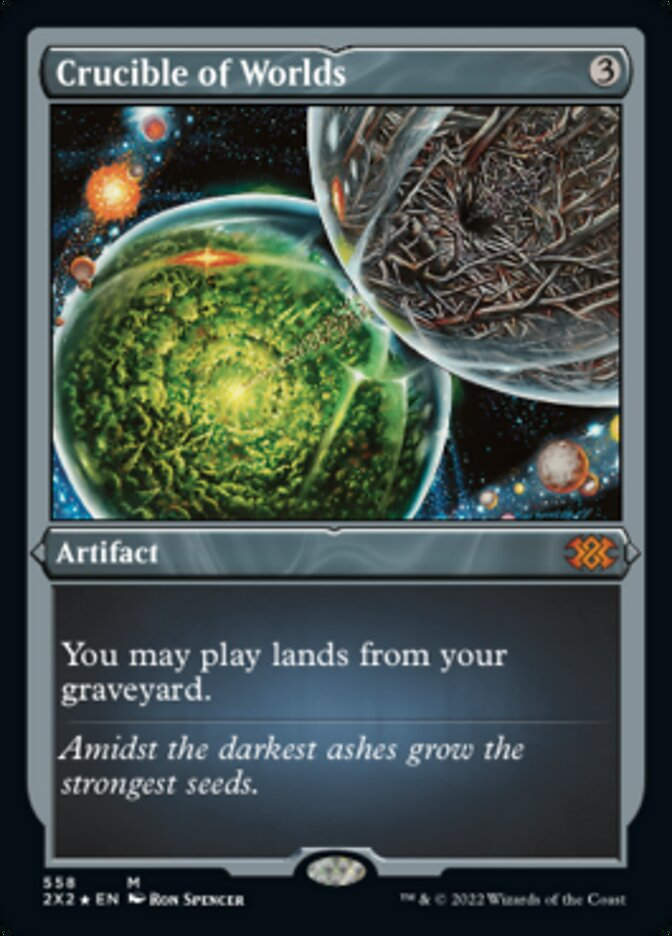 Crucible of Worlds (2X2) / Etched Foil