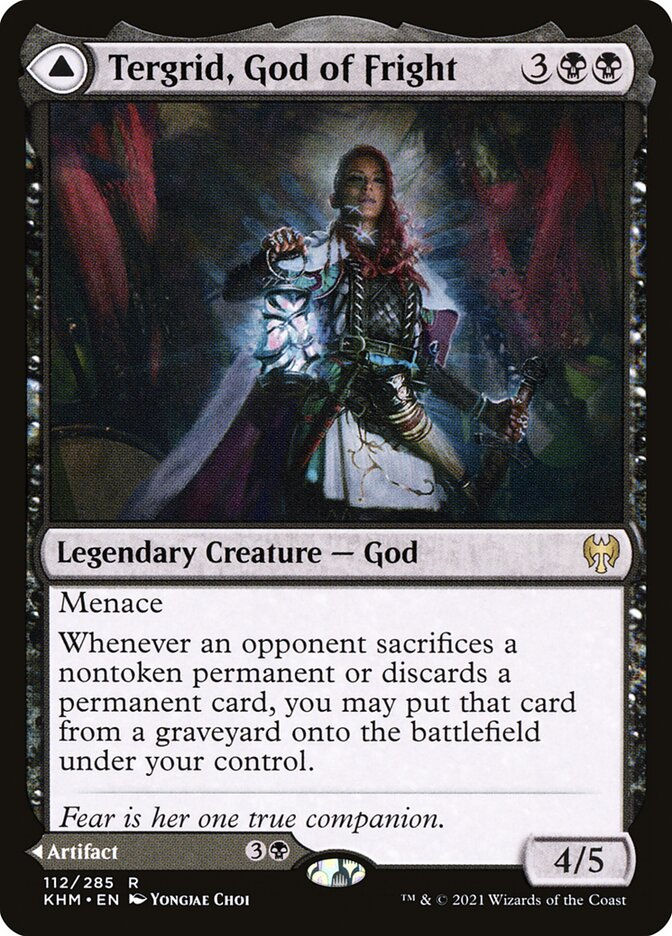 Tergrid, God of Fright // Tergrid's Lantern (KHM) (112) — cara 1 de 2