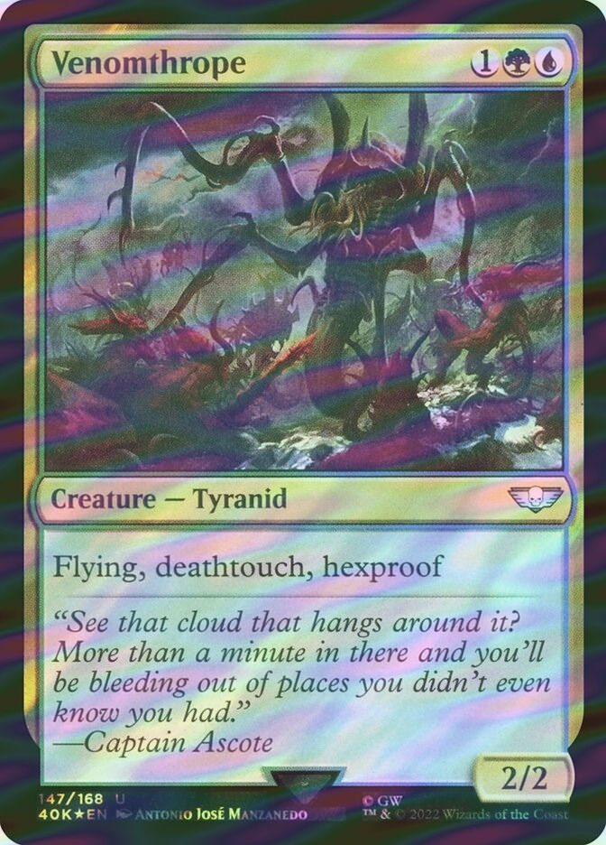 Venomthrope (40K) (147★) / Surge Foil