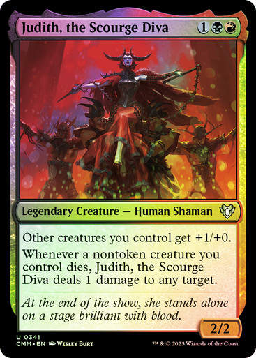 Judith, the Scourge Diva (cmm) / Foil