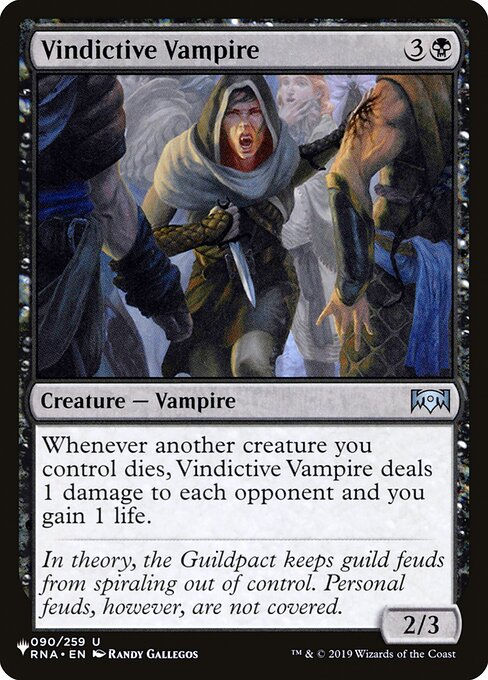 Vindictive Vampire (PLST) (RNA-90)