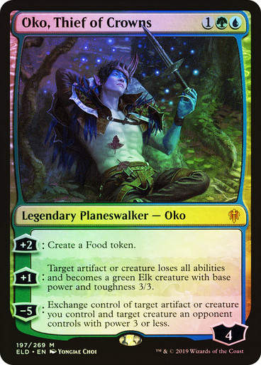 Oko, Thief of Crowns (ELD) (197) / Foil