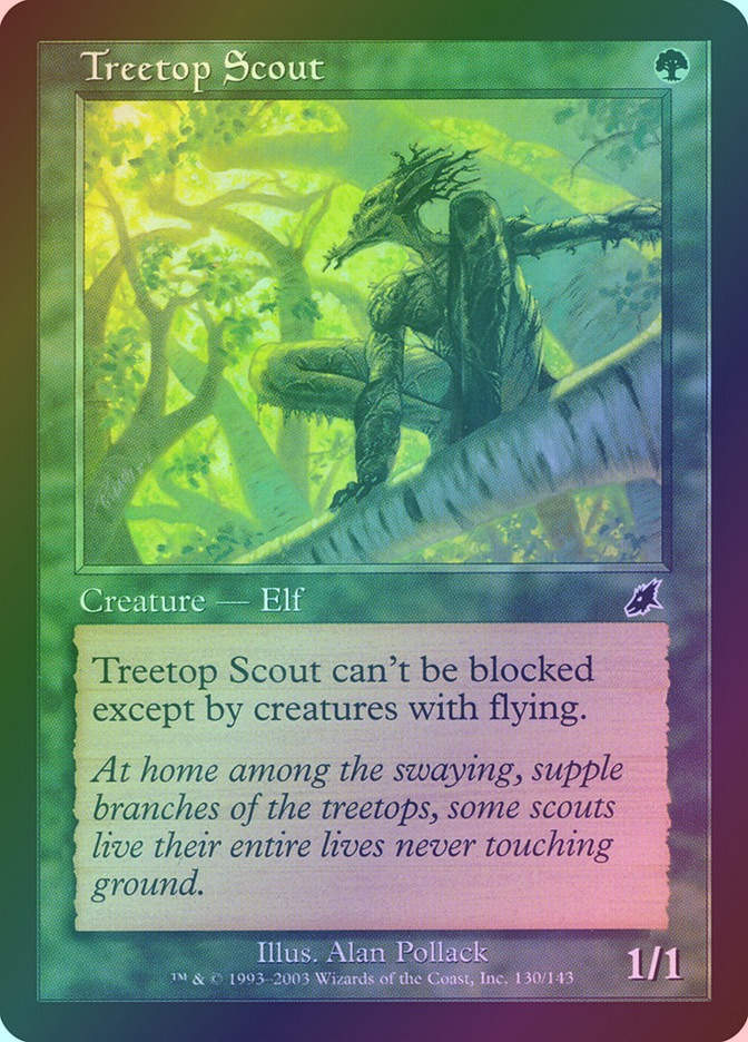 Treetop Scout (SCG) (130) / Foil