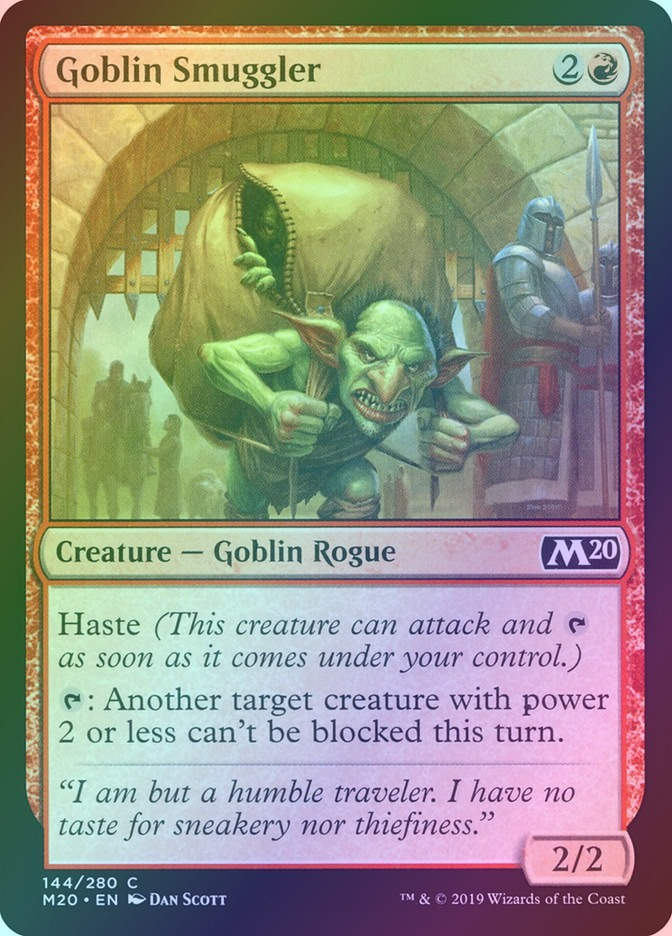 Goblin Smuggler (M20) (144) / Foil
