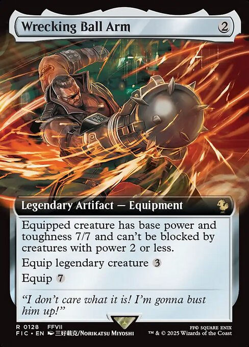 Wrecking Ball Arm (FIC) (128) / Extended Art