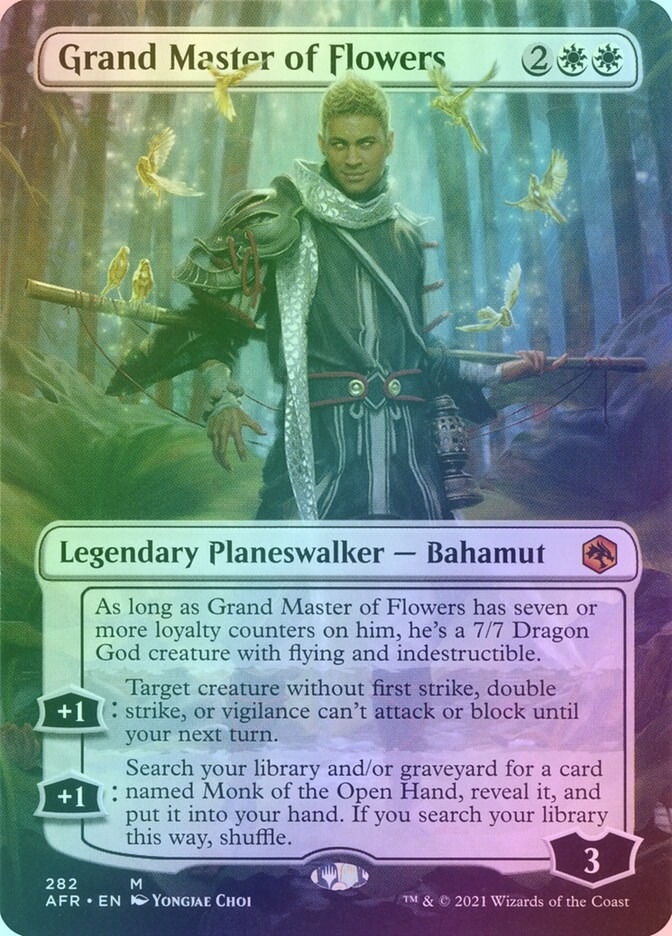 Grand Master of Flowers (AFR) (282) / Borderless / Foil
