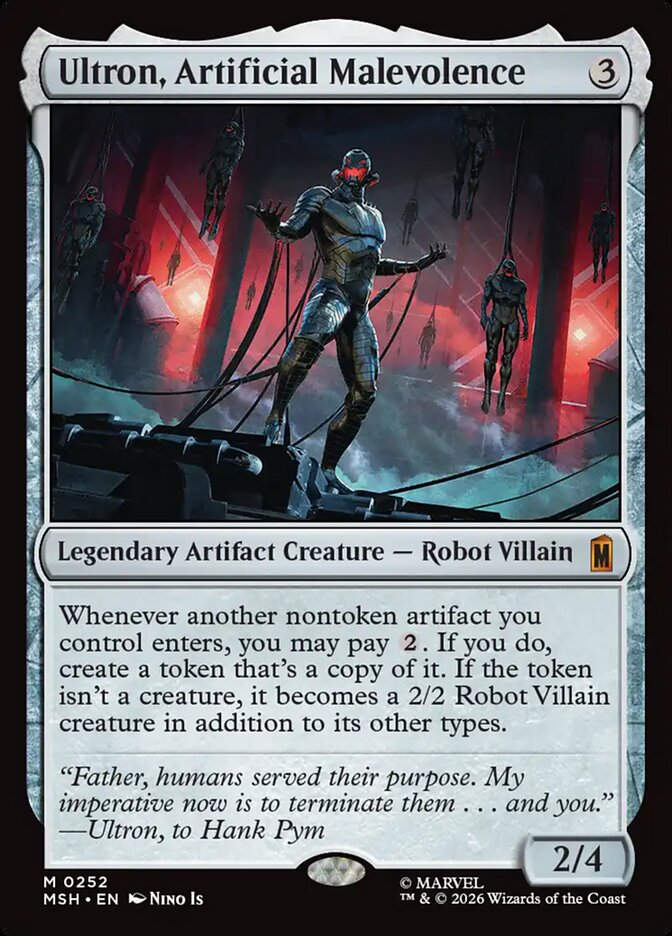 Ultron, Artificial Malevolence (MSH) (252)