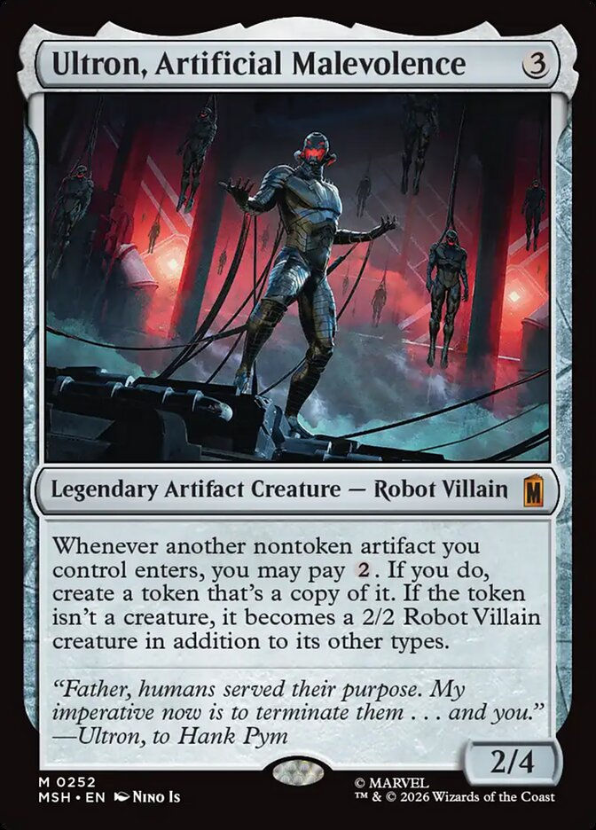 Ultron, Artificial Malevolence (MSH) (252)