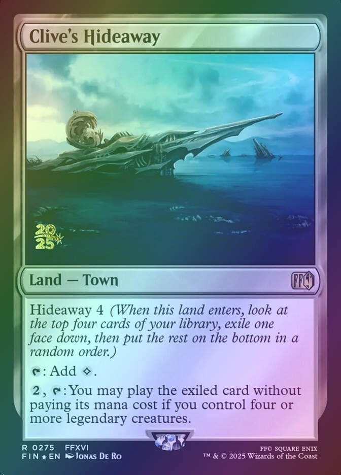 Clive's Hideaway (PFIN) (275s) / Foil