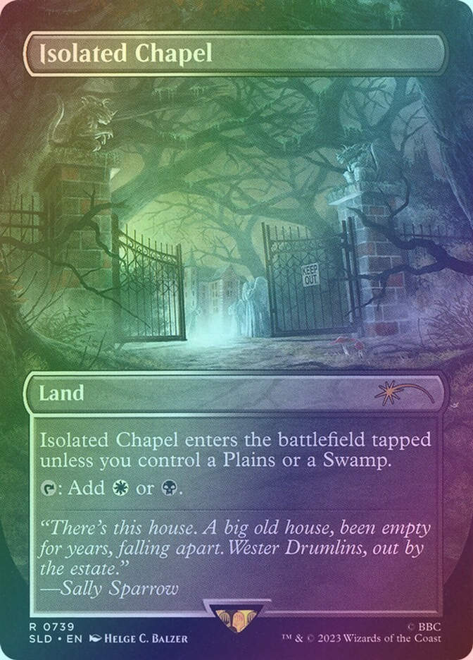 Isolated Chapel (SLD) (739) / Borderless / Foil