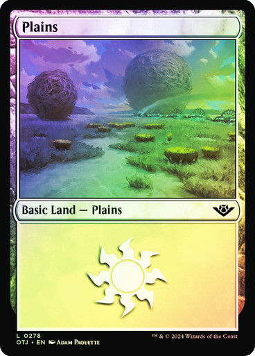 Plains (otj) (278) / Foil