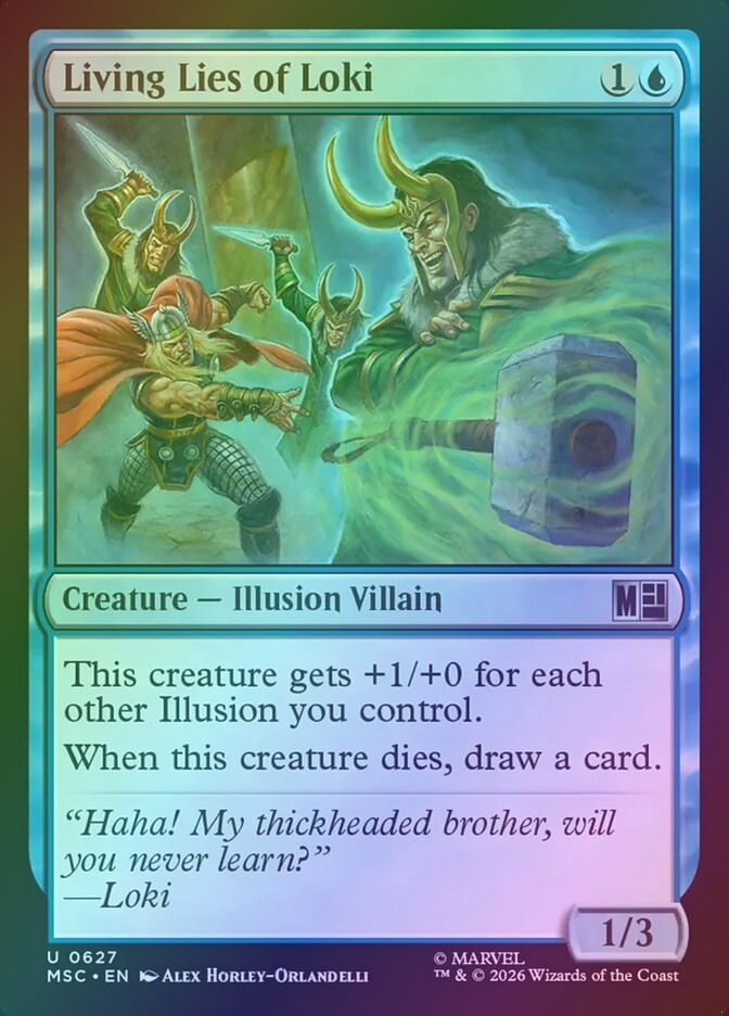 Living Lies of Loki (MSC) (627) / Foil