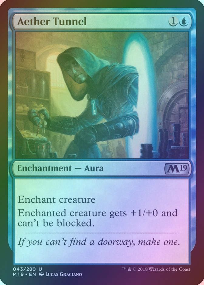 Aether Tunnel (M19) (43) / Foil