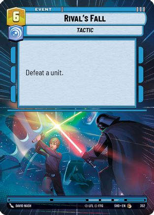 Rival's Fall (Hyperspace) (SHD_#352) / Foil