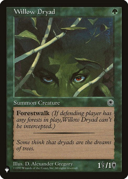 Willow Dryad (PLST) (POR-193)