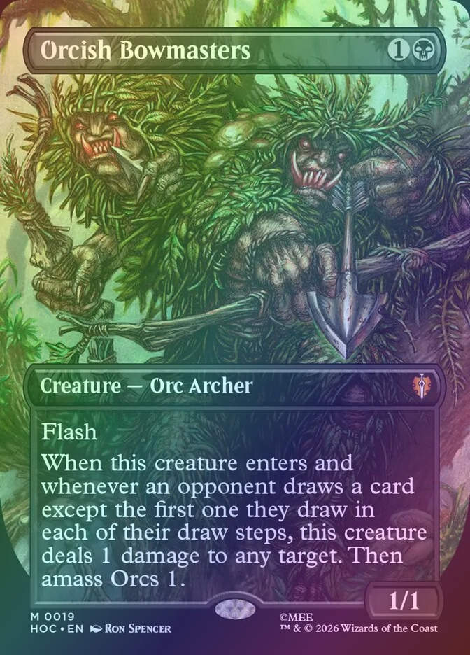 Orcish Bowmasters (HOC) (19) / Foil
