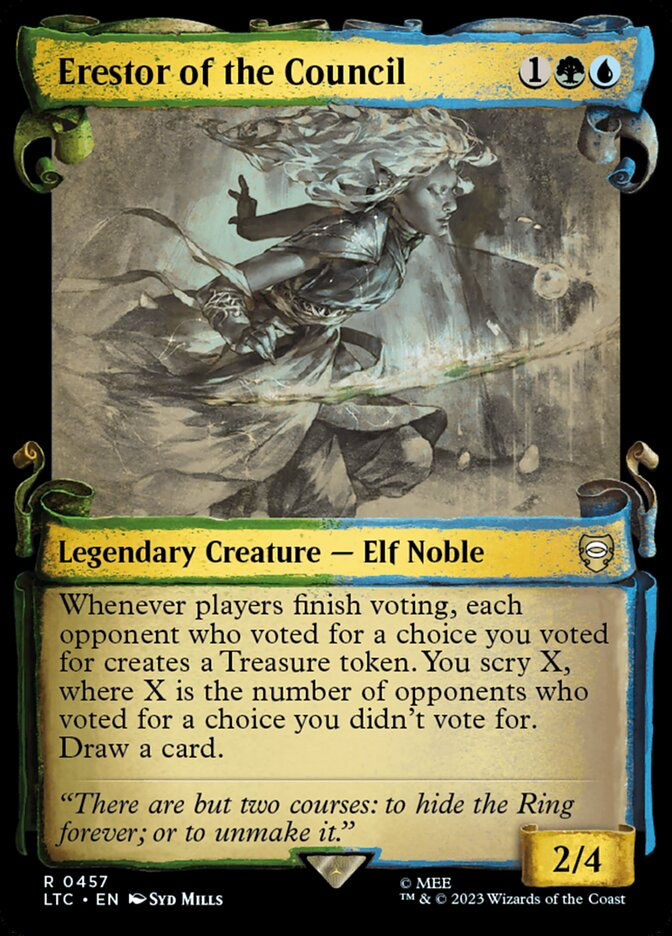 Erestor of the Council (LTC) (457) / Showcase