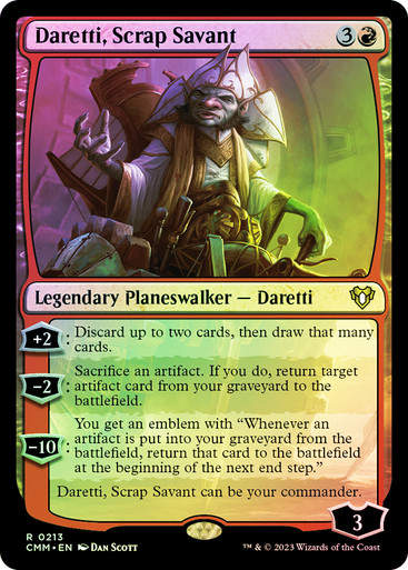 Daretti, Scrap Savant (cmm) / Foil