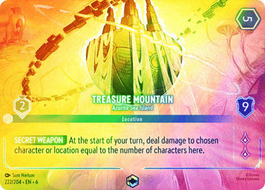 Treasure Mountain - Azurite Sea Island (Enchanted)