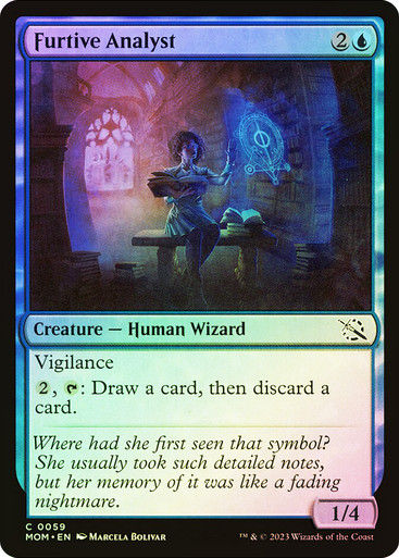 Furtive Analyst (mom) / Foil