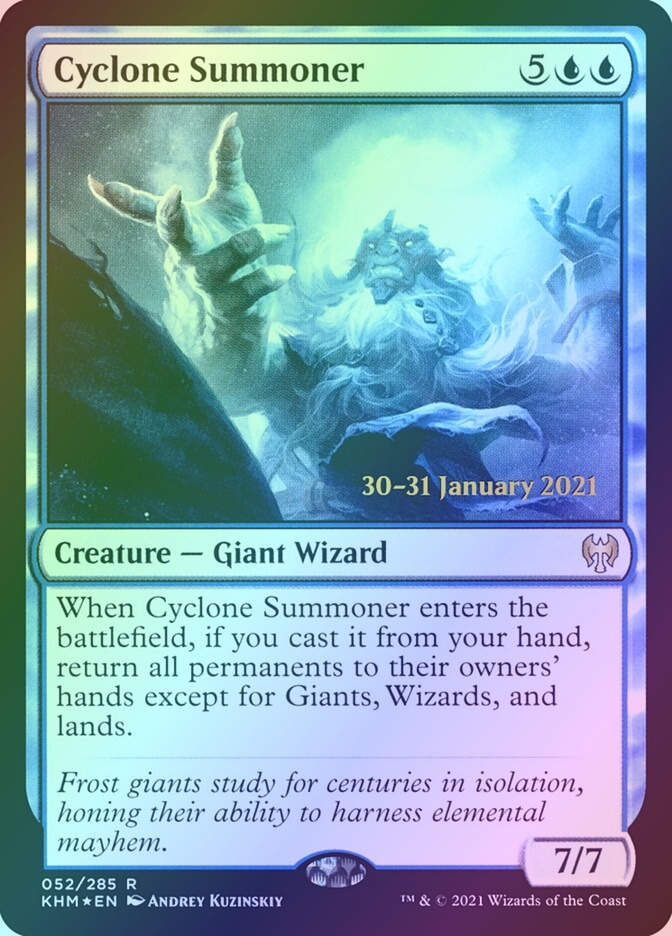Cyclone Summoner (PKHM) (52s) / Foil