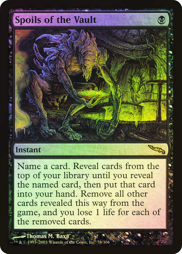 Spoils of the Vault (MRD) (78) / Foil
