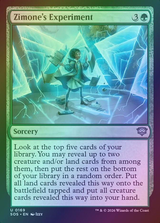 Zimone's Experiment (SOS) (169) / Foil