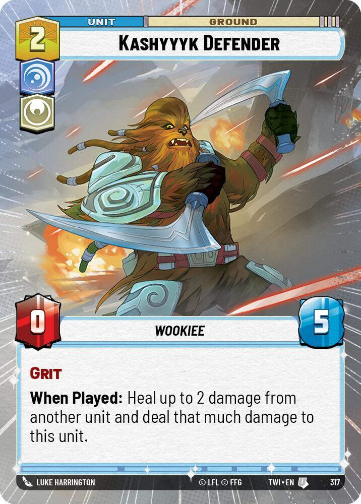 Kashyyyk Defender (Hyperspace) (TWI) (317) / Foil